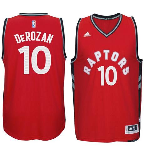 DeMar DeRozan, Toronto Raptors - Red - Cliquez sur l'image pour la fermer